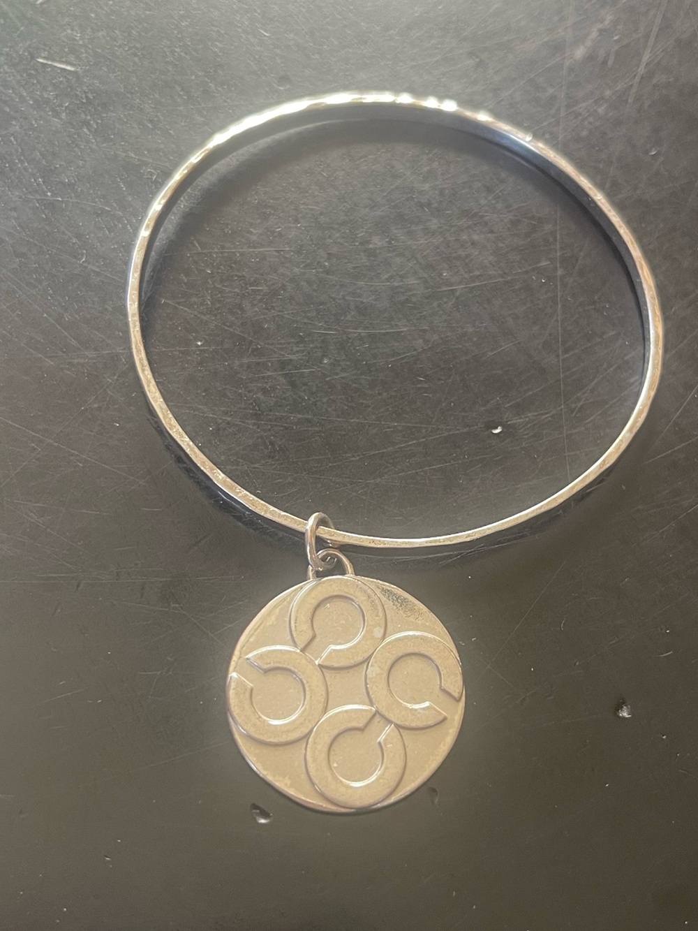 Coach Hammered Bangle - Picture 2 of 2